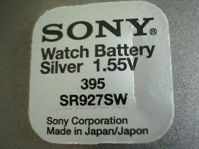 baterie ceas Sony, cu argint AG7-LR926-399-395-SR927SW, dar si celelalte numere.