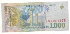 bancnota-1000 lei 1998-ROMANIA foto