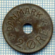 2884 MONEDA - DANEMARCA - 2 ORE - anul 1937 -starea care se vede