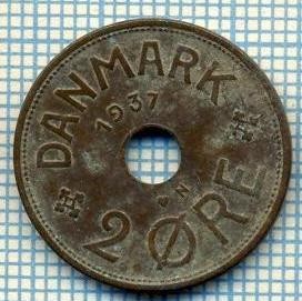 2884 MONEDA - DANEMARCA - 2 ORE - anul 1937 -starea care se vede