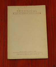 revista Semenicul caiet de literarura arta si cultura nr 7-8 ( 10-11 ) anul 1972 foto