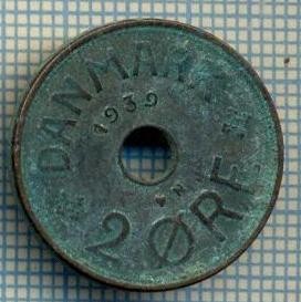 2889 MONEDA - DANEMARCA - 2 ORE - anul 1939 -starea care se vede