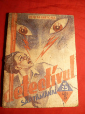 Pierre Adam - Ochi de Fantoma -Colectia de 5 lei- Detectivul Saptamanal 1935 foto
