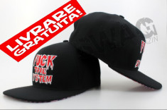 Sapca Snapback FUCK THE SYSTEM LICHIDARE STOC foto