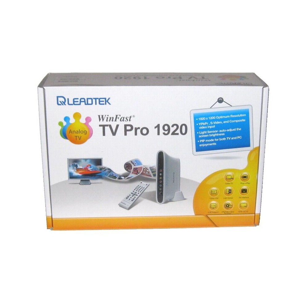 Leadtek Winfast Tv Pro 1920 Tuner Extern Stand Alone