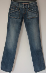 Blugi dama Diesel Jeans Reckfly, originali 100%, talie joasa, noi cu eticheta foto