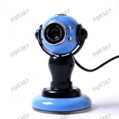 Camera Web, webcam, cu iluminare LED, microfon incorporat - 114606 foto