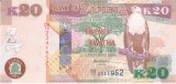 Bancnota Zambia 20 Kwacha 2012 - P52a UNC