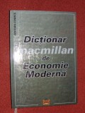 Dictionar Macmillan de Economie Moderna