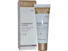 Crema hidratanta coloranta Collin Paris Hydratant - Hydrating Tinted Cream 50ml Brown/Soleil cu ACID HIALURONIC - 40 RON + CADOU foto