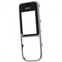 Carcasa fata Nokia C2-01 neagra - argintie - Produs Original NOU + Garantie - BUCURESTI foto