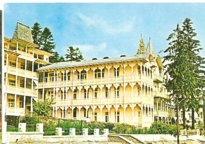 CPI (B3120) SLANIC MOLDOVA. VILA LILIACUL, EDITURA OSETCM, SCRISA SI NECIRCULATA, TIMBRU IMPRIMAT foto