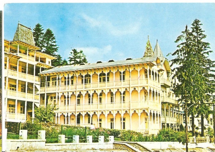CPI (B3120) SLANIC MOLDOVA. VILA LILIACUL, EDITURA OSETCM, SCRISA SI NECIRCULATA, TIMBRU IMPRIMAT