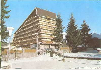 CPI (B3126) PREDEAL. HOTEL CIOPLEA, EDITURA MERIDIANE, CIRCULATA, 1990, STAMPILE, TIMBRE foto