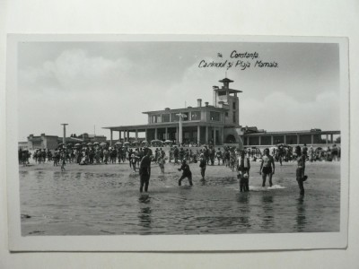 CONSTANTA - CAZINOUL SI PLAJA MAMAIA - PERIOADA INTERBELICA foto