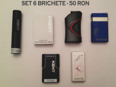 Set 6 Brichete de Colectie, Kent, Marlboro, Dunhill, Vogue foto