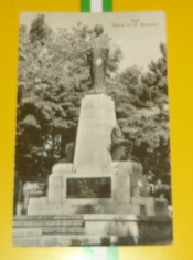 Iasi - Statuia Mihai Eminescu - ISTORIE, ARTA - circulata 1964 - 2+1 gratis toate produsele la pret fix - RBK2822 foto