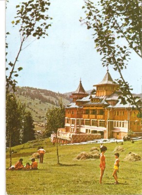 CPI (B3173) VATRA DORNEI. HANUL RUNC, EDITURA SPORT-TURISM, CIRCULATA, 1987, STAMPILE , TIMBRU foto