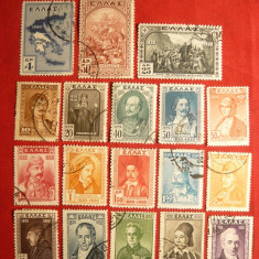 Serie 100 Ani Independenta Greciei 1930 ,18 val. stamp.-Grecia
