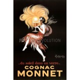 Poster - COGNAC MONNET 60,96x91,44