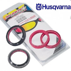 All Balls Kit Simeringuri Praf si Ulei Furca Husqvarna foto