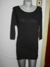 rochie /bluza dama neagra DIVIDED-H&amp;amp;amp;amp;M-marimea 34 foto