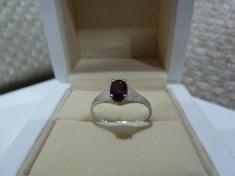 Inel aur 14k cu garnet (zeci de produse noi) foto