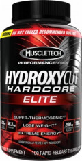 Muscletech Hydroxycut Hardcore Elite 100/180 capsule - Super Fat Burner Termogenic foto