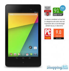 Google Nexus 7, gen. 2013, 16GB | Produs nou, sigilat | Garantie 1 an | ShoppingList, Vanzator Premium din 2011 foto