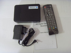 Tuner HD DVB-T, mpeg4 h.264 receiver, multi media player, mini DVB-T MPEG4 foto