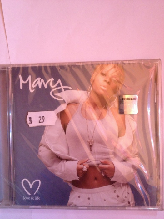 MARY J. BLIGE - LOVE &amp; LIFE (2003/UNIVERSAL MUSIC/GERMANY) CD NOU/SIGILAT