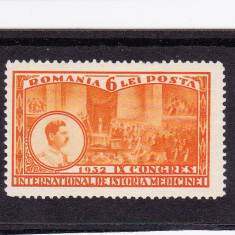 ROMANIA LP 99 a - 1932 AL IX-lea CONGRES INTERNATIONAL DE ISTORIA MEDICINEI