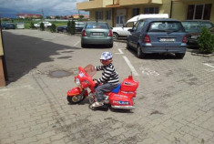 Motocicleta electrica foto