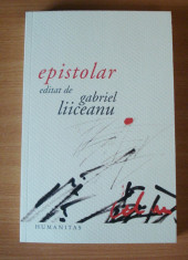 Epistolar - Gabriel Liiceanu foto