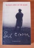 Scrisori catre cei de-acasa - Emil Cioran, Humanitas