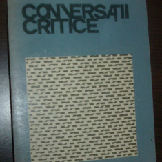 ZAHARIA SANGEORZAN - CONVERSATII CRITICE,1980:Nichita Stanescu/Caraion/Paunescu+