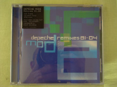 DEPECHE MODE - Remixes 81-04 - C D Original ca NOU (Prima Presa) foto