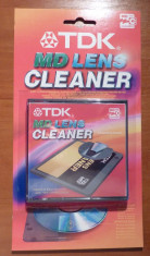 TDK MD Lens Cleaner , minidisc curatare pentru MD deck ,portabil, player sau recorder foto