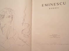 POEZII (1964) - EMINESCU. Editie Perpessicius. Ilustratii Ligia Macovei foto