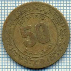 3082 MONEDA - ALGERIA - 50 CENTIMES - anul 1973(1393) -starea care se vede