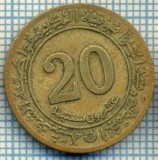 3100 MONEDA - ALGERIA - 20 CENTIMES - anul 1972 -starea care se vede