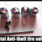 Set 4 capacele ventil roti BMW M POWER antifurt