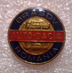 I.305 INSIGNA AUTOMOBIL AUTO DACIA BRASOV 18mm foto