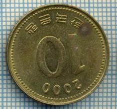3188 MONEDA - KOREA DE SUD - 10 WON - anul 2000 -starea care se vede