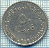 3241 MONEDA - EMIRATELE ARABE UNITE - 50 FILS - anul 1989 (1409) ? -starea care se vede