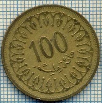 3123 MONEDA - TUNISIA - 100 MILLIM - anul 1983 (1403) -starea care se vede