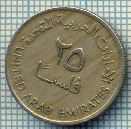 3247 MONEDA - EMIRATELE ARABE UNITE - 25 FILS - anul 1973 (1393) ? -starea care se vede foto