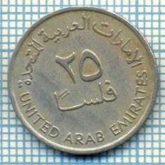 3249 MONEDA - EMIRATELE ARABE UNITE - 25 FILS - anul 1973 (1393) ? -starea care se vede