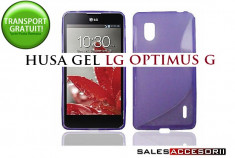 HUSA LG OPTIMUS G E973 E975 SILICON GEL TPU S-LINE MOV - TRANSPORT GRATUIT POSTA RO! foto