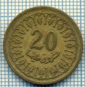 3136 MONEDA - TUNISIA - 20 MILLIM - anul 1960 (1380) -starea care se vede foto